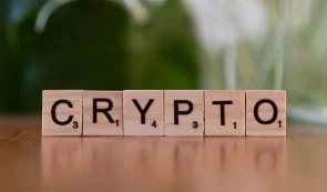 Cryptocurrency Scrabble Blocks