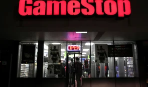 Memestock Gamestop Store in the U.S.