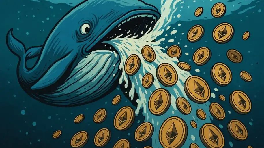 Етериум китовете отново започнаха масово да прибират печалби