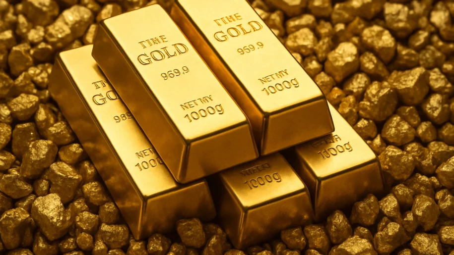 Златото задържа позиции, докато инвеститорите гледат към политиката през 2026 г.