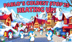 arctic pablo picture with penguin