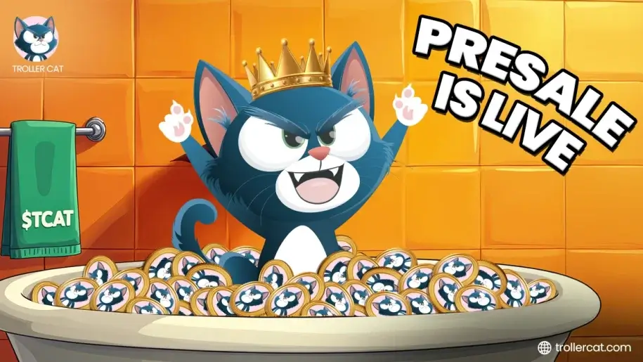 Die besten neuen Meme-Coins, in die man jetzt investieren sollte: Lofi Wavers und Simon’s Cat Cools kühlen ab, aber der Vorverkauf von Troller Cat heizt sich mit 3,538% Gewinn auf