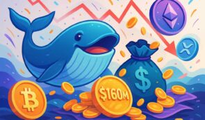 Crypto Millions : une baleine empoche 160 M$ en plein crash du marché — graphique des mouvements
