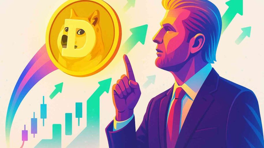 Prévision prix Doge : violent rebond après le crash, Eric Trump toujours positif