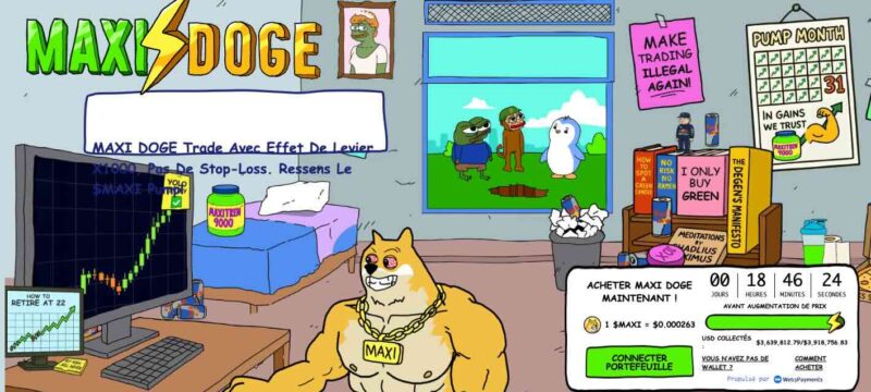 Acheter $MAXI en prévente