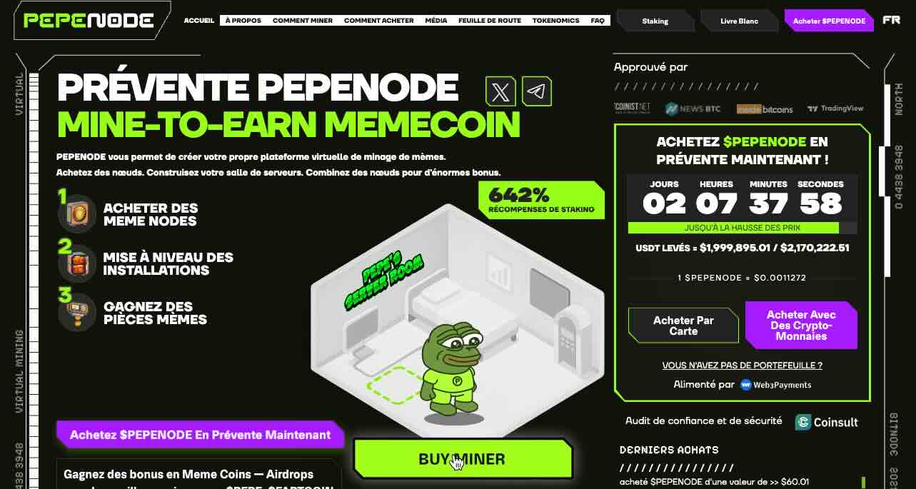 Acheter Pepenode en prévente