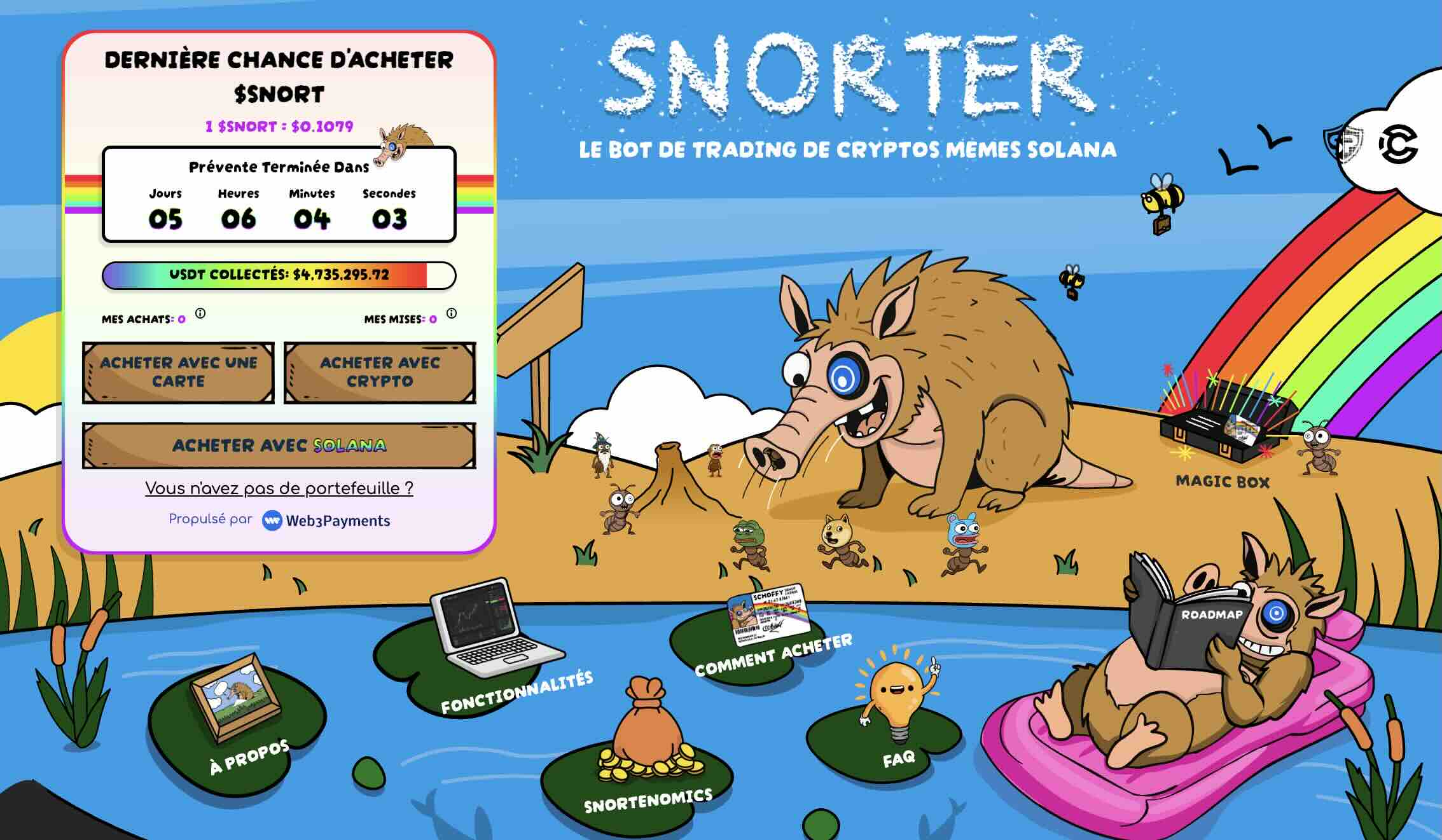 Acheter Snorter en prévente