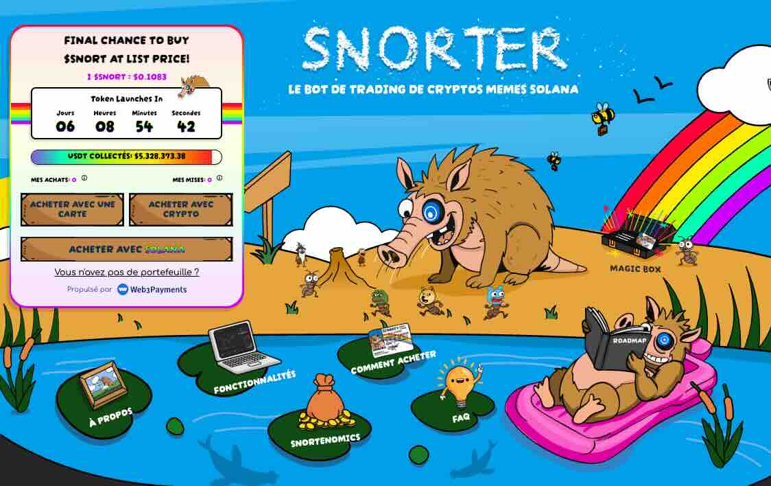 Acheter Snorter Bot Token