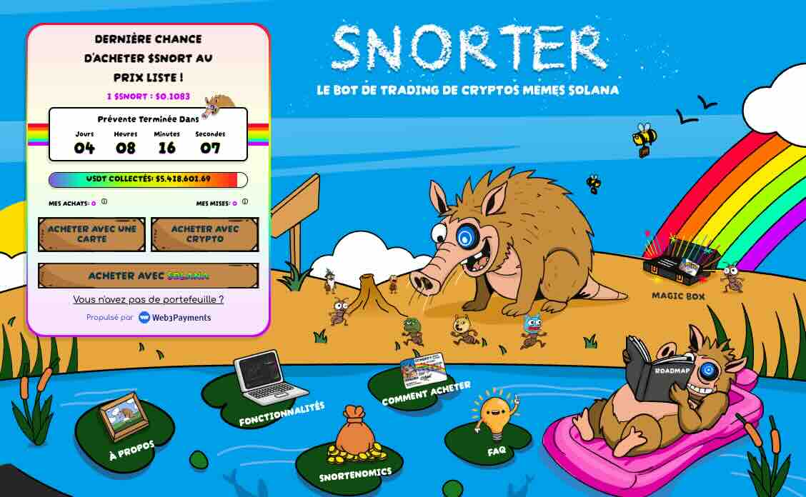 Acheter $SNORT en prévente avant listing