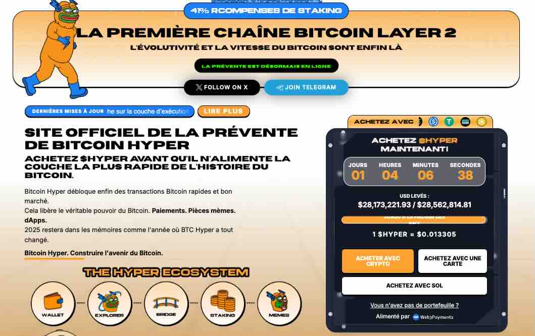 Acheter Bitcoin Hyper