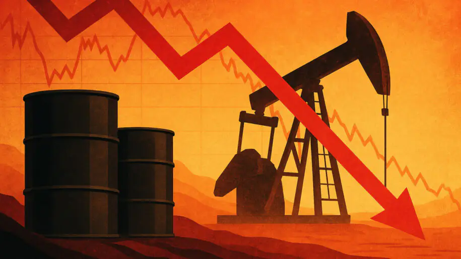 I prezzi del petrolio scendono dopo quattro giorni di rialzo mentre tornano i timori di eccesso di offerta