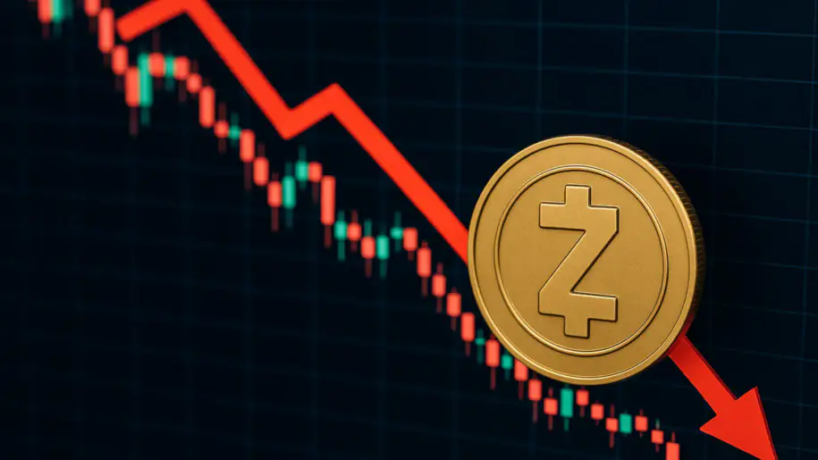 Zcash crolla di oltre il 50% mentre il panico degli investitori si intensifica