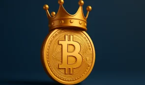 Bitcoin Token With a Crown