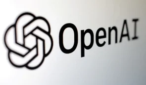 openai, logo of the company, white background