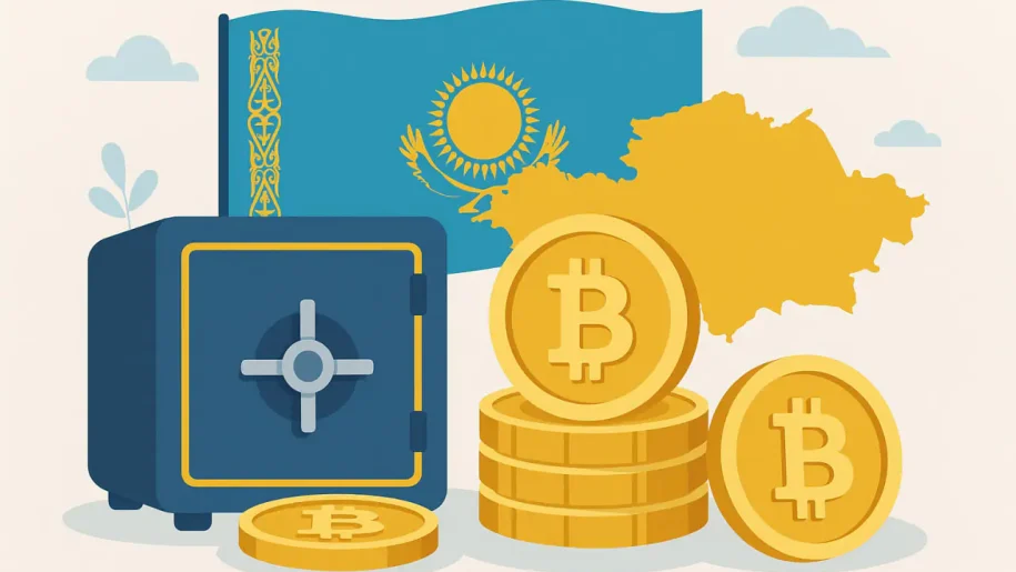 카자흐스탄, 변동성 안정 시 최대 $3억 암호화폐 배분 계획