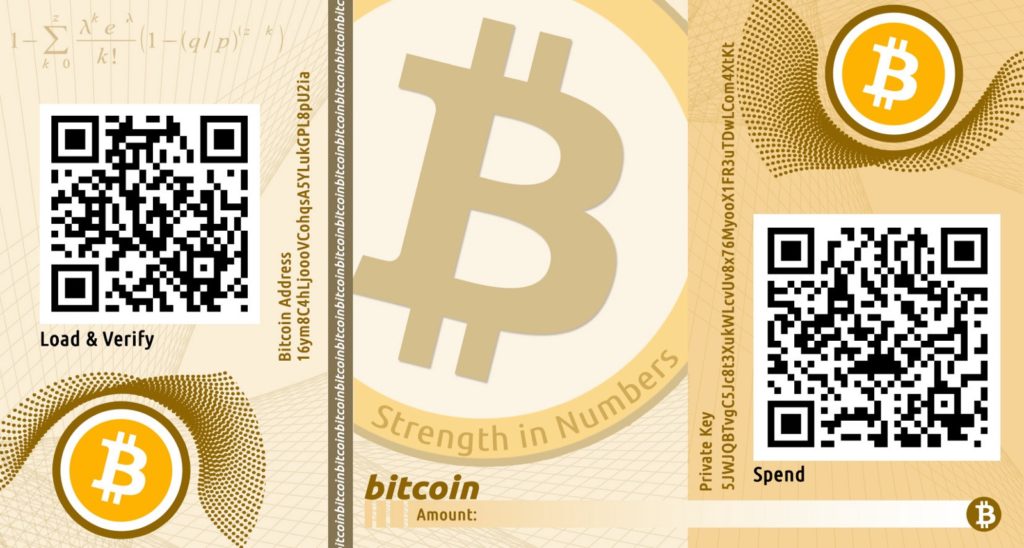 how to transfer bitcoin from paper wallet