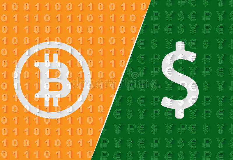 bitcoin vs fiat valiuta