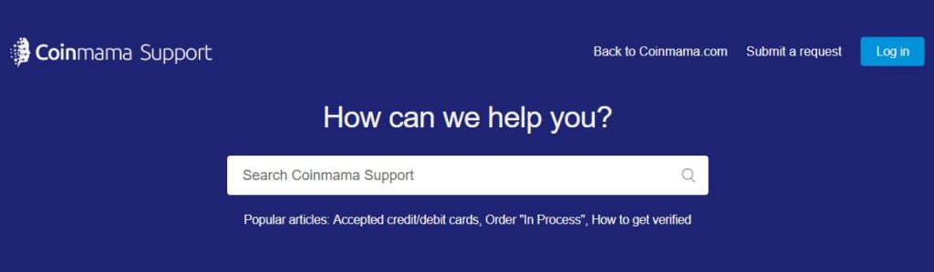 coinmama customer support