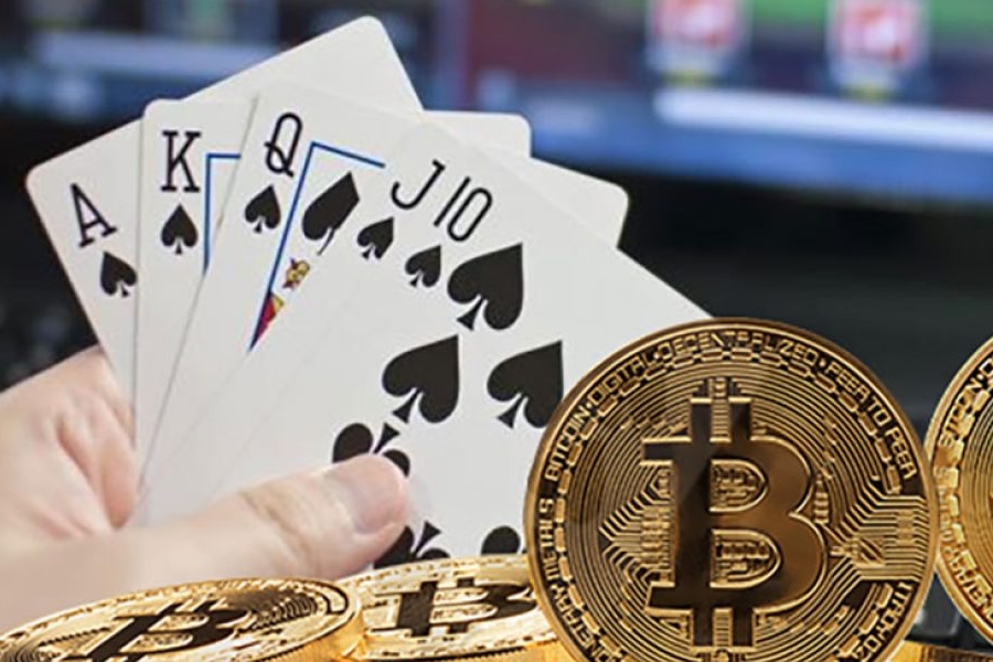 bitcoin poker sites