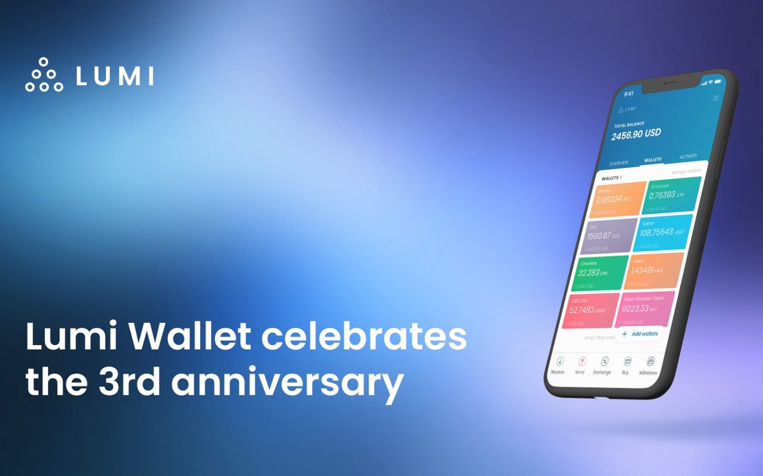Lumi Wallet Celebrates Its 3rd Anniversary From Going OpenSource to