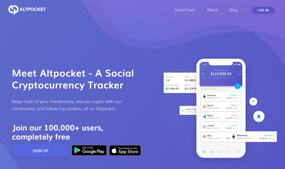 does altpocket share your crypto data