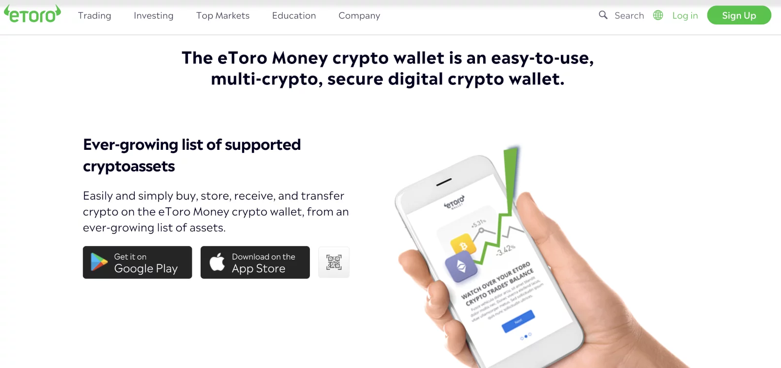5. eToro Money - Your Trusted XRP Wallet 