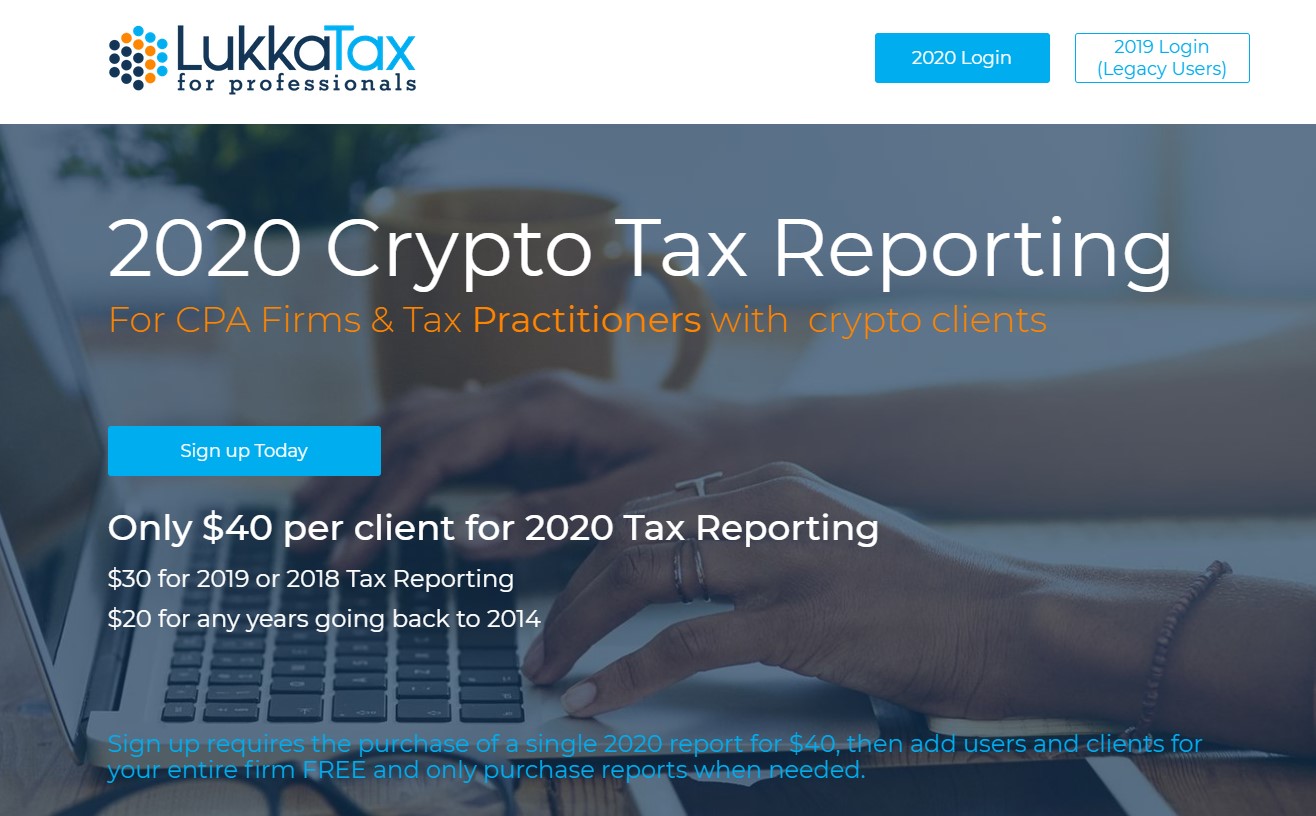 LukkaTax Cryptocurrency Tax Calculator