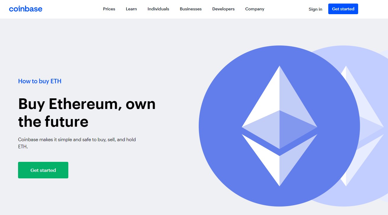 Buy Ethereum on Coinbase