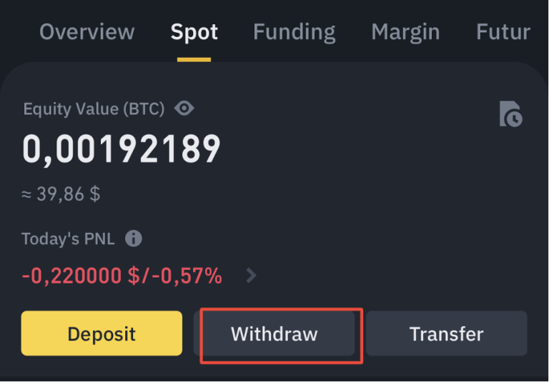 what is the fee to transfer from coinbase to binance