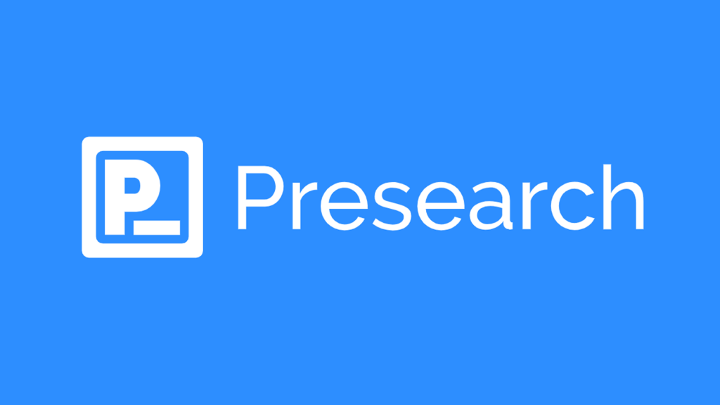 Using Presearch - Get paid to search 