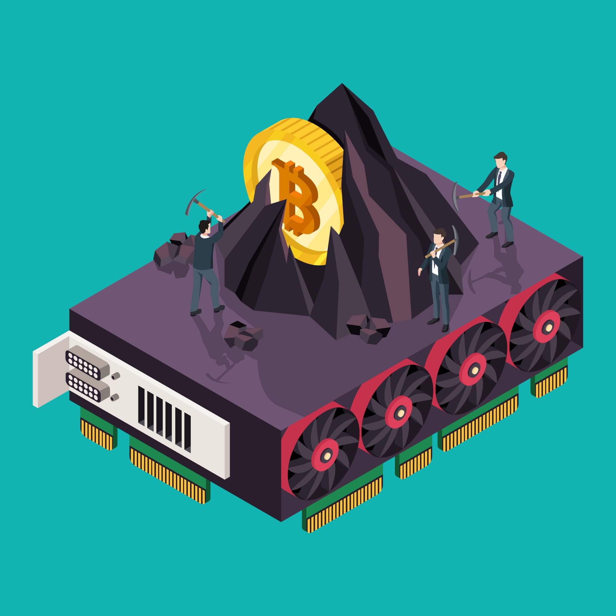 The Role of Mining Hardware and Competition