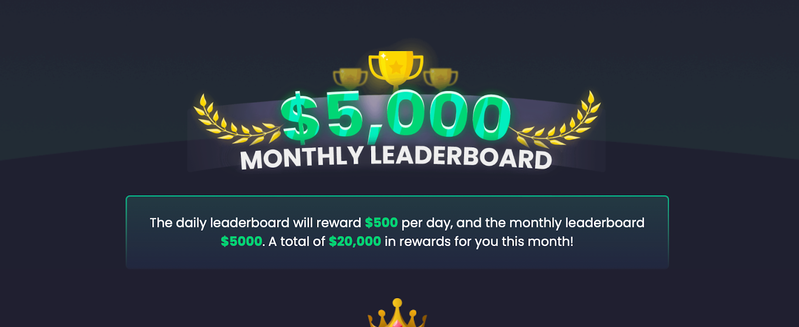 Freecash - Monthly Leaderboard