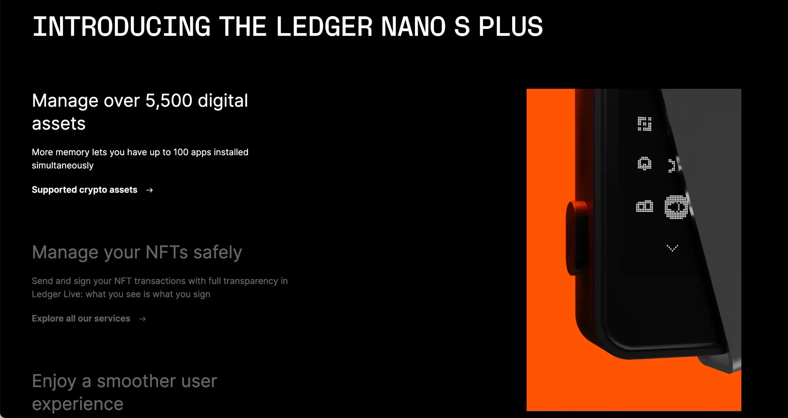 5. Best Ethereum Cold Wallet: Ledger Nano S