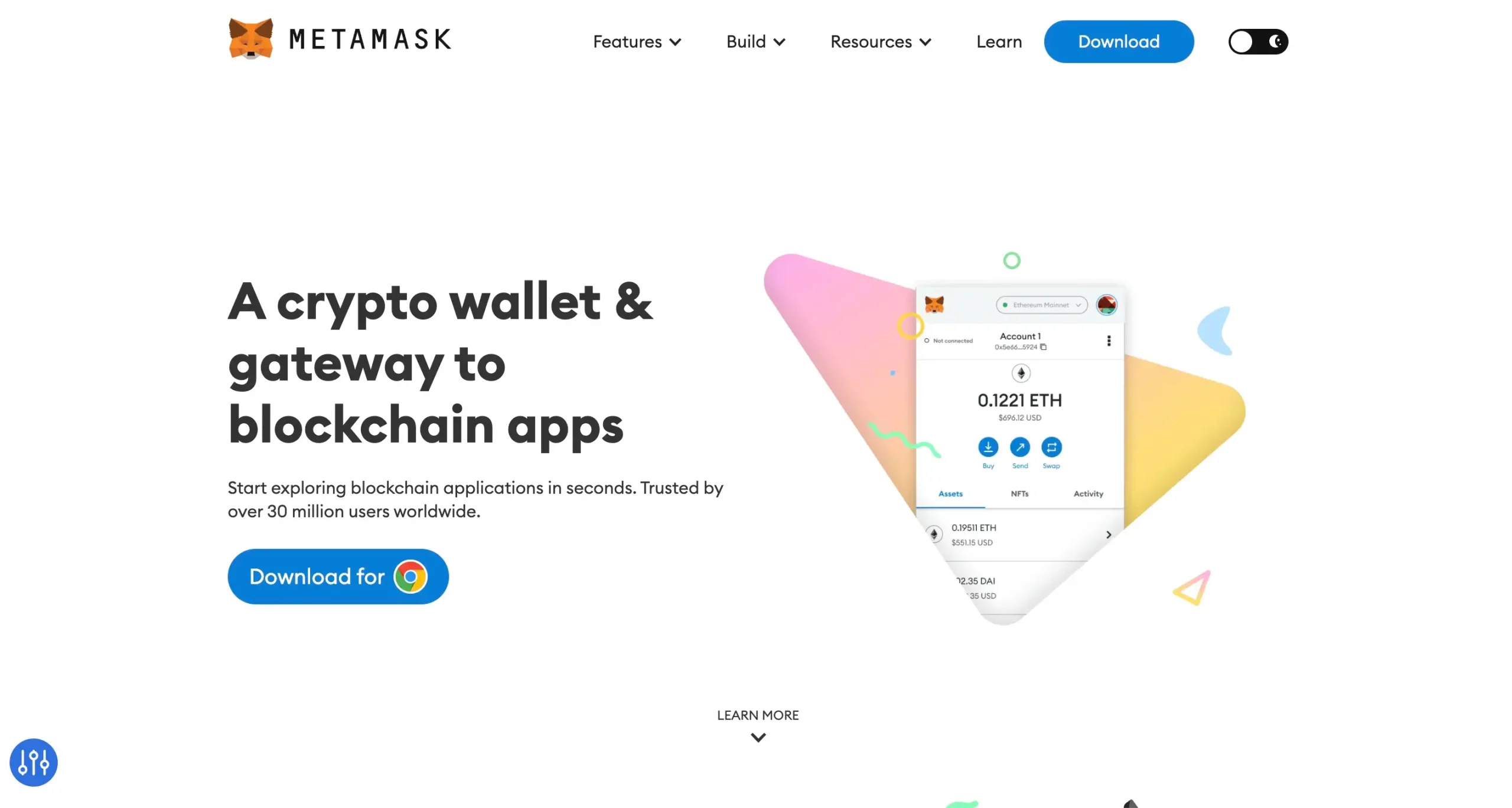 3. Best Ethereum Wallet for Accessibility: MetaMask 