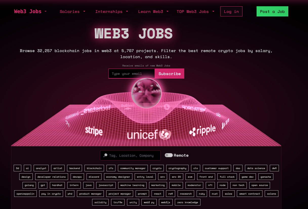 1. Web3 Jobs  