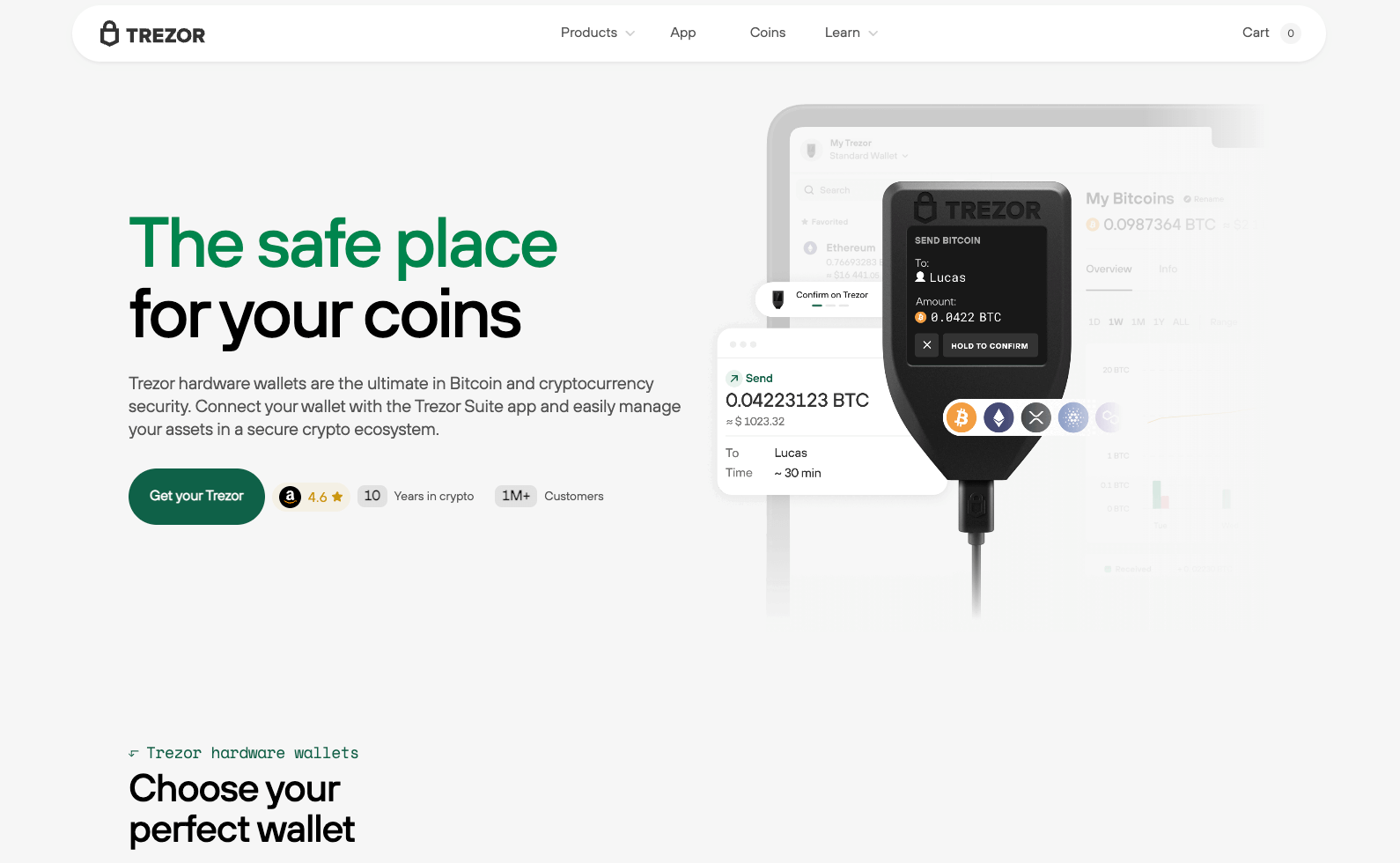 The Best Hardware Wallets - Trezor