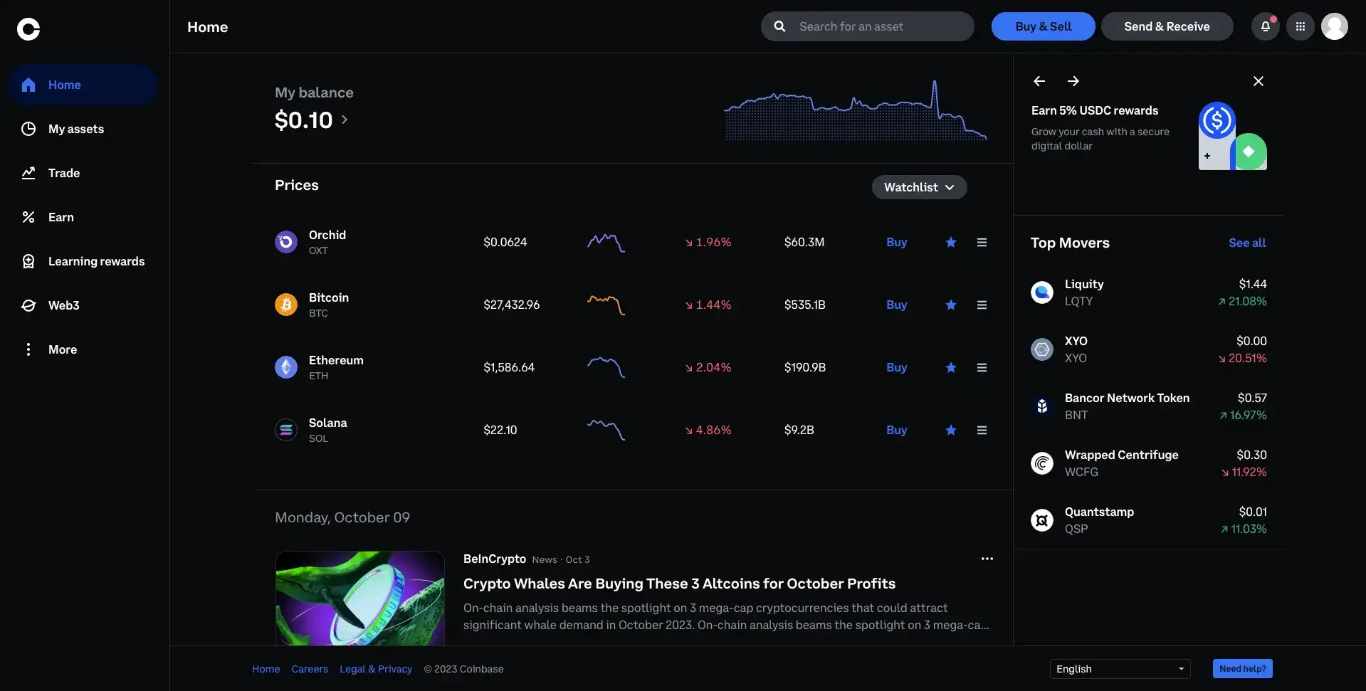 Step 1: Log into Your Coinbase Account