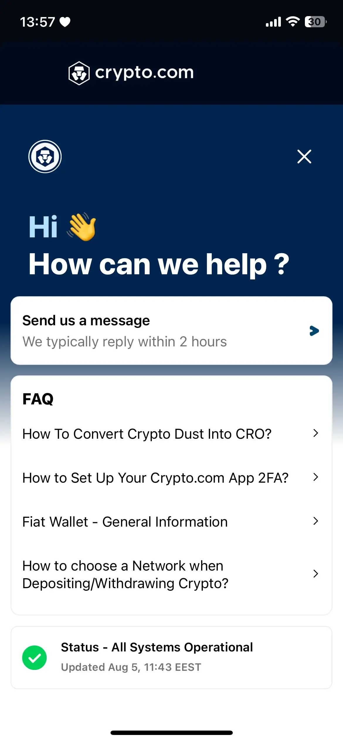 How to contact the Crypto.com Customer Service Team in 2024