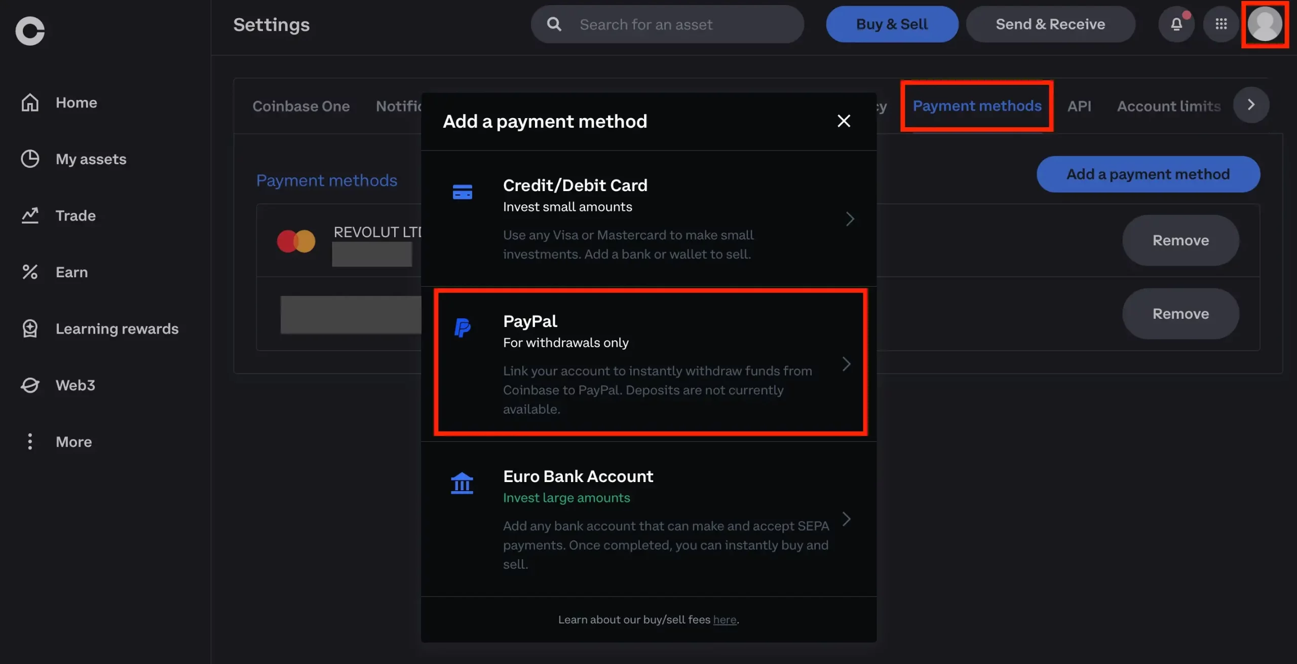 Step 1. Add Your PayPal Account as a Payment Option