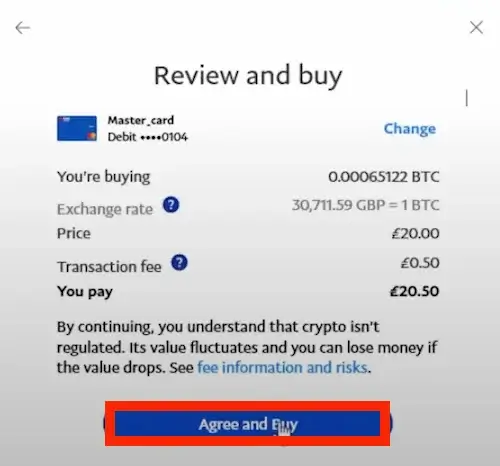 Can i buy bitcoin with store paypal credit