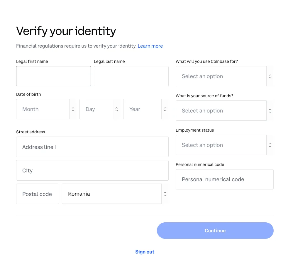 Verify Identity