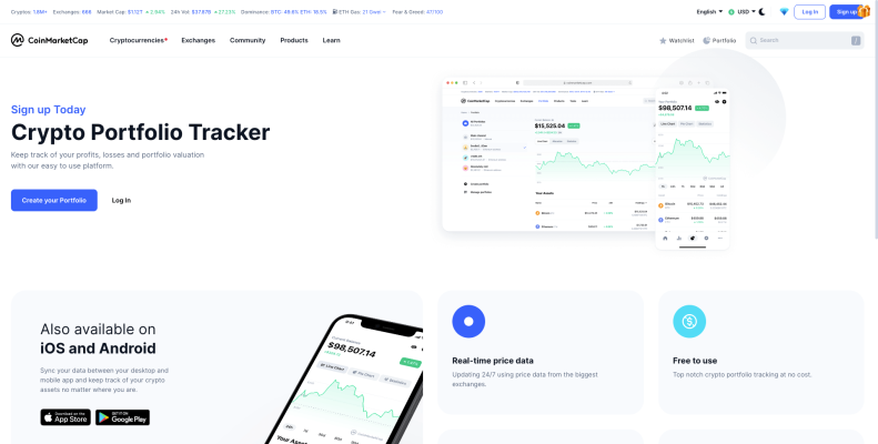 The Crypto App - Coin Tracker – Apps no Google Play