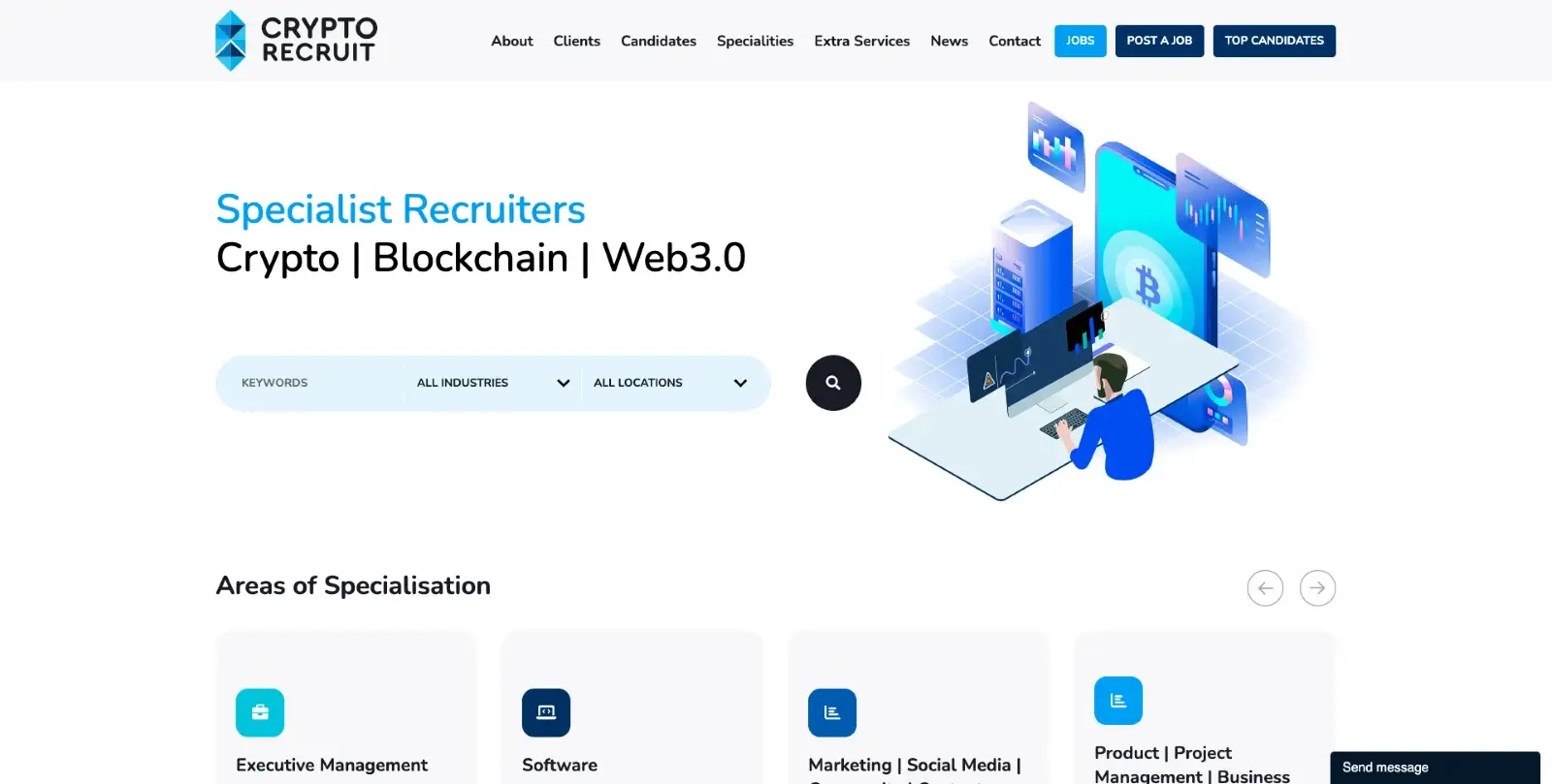 Web3 Job for Beginners - Crypto Recruit 