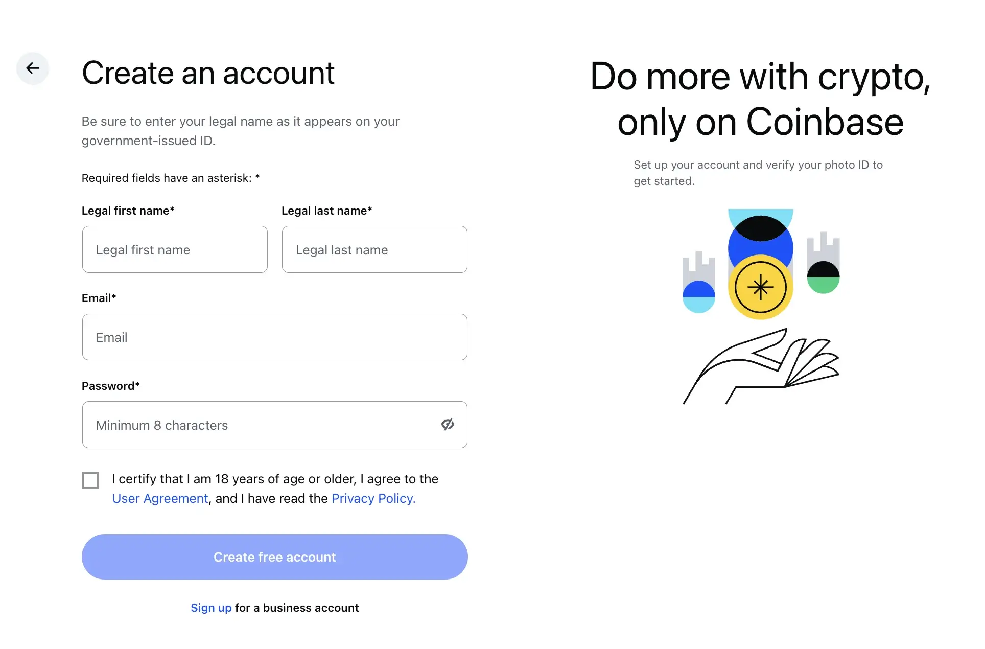 How to Open Your Coinbase Account