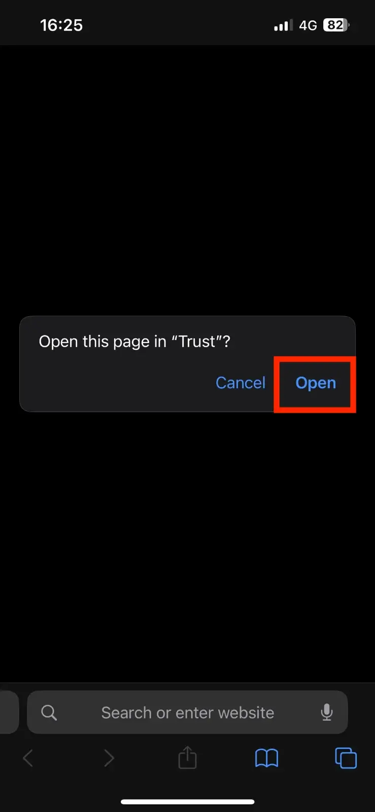 Как добавить DApp в Trust Wallet для iOS и Android