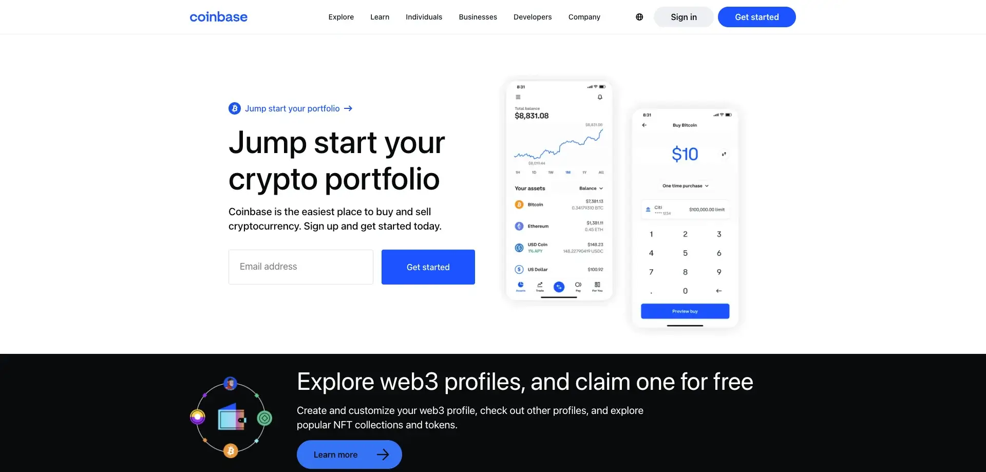 How to Sign up on Coinbase?