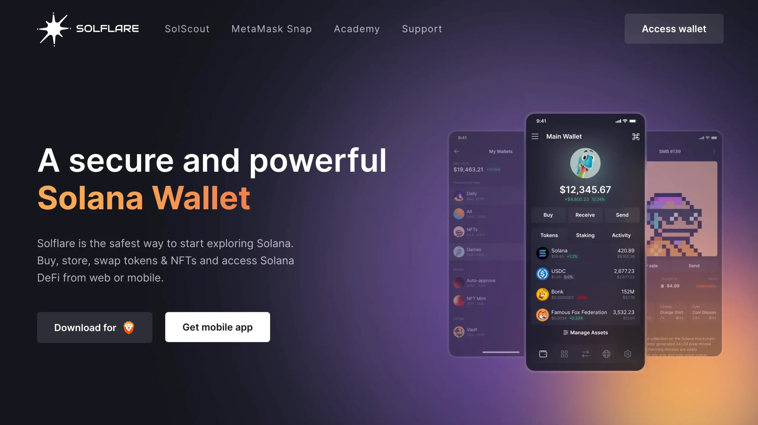 Solflare - Solana Wallet