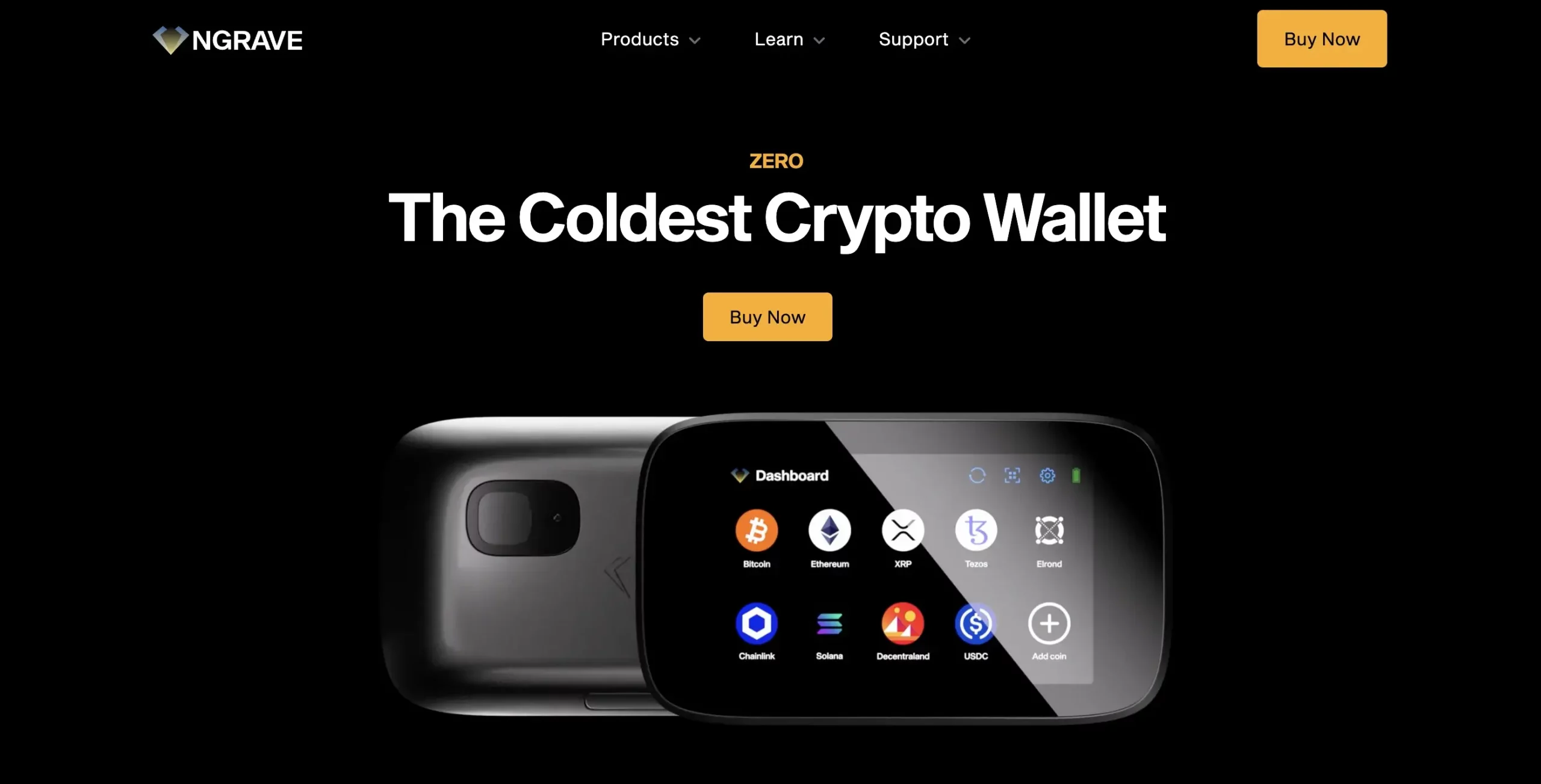15. Ngrave Zero - The Coldest Crypto Wallet