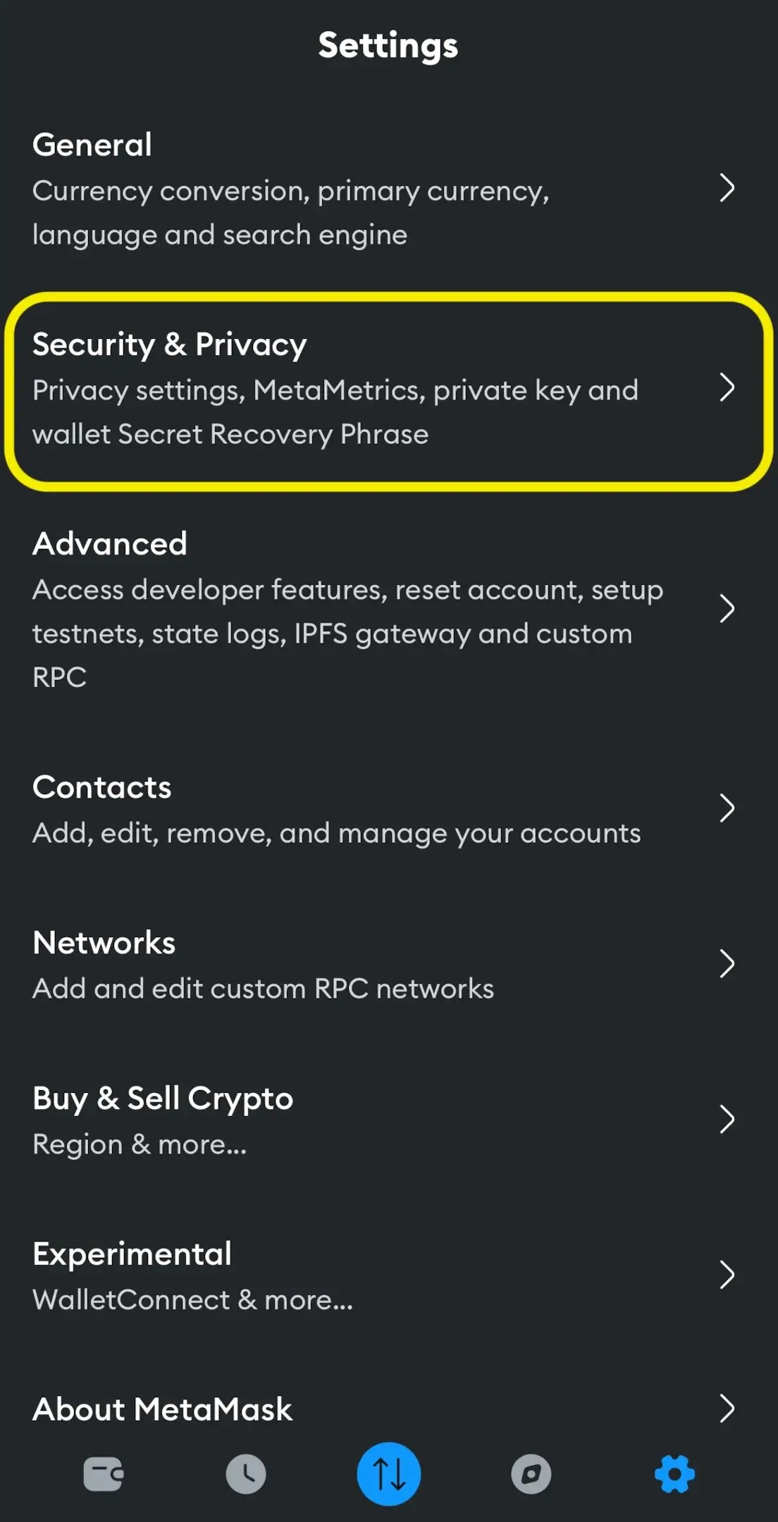 Como encontrar sua chave privada Metamask? Guia passo a passo