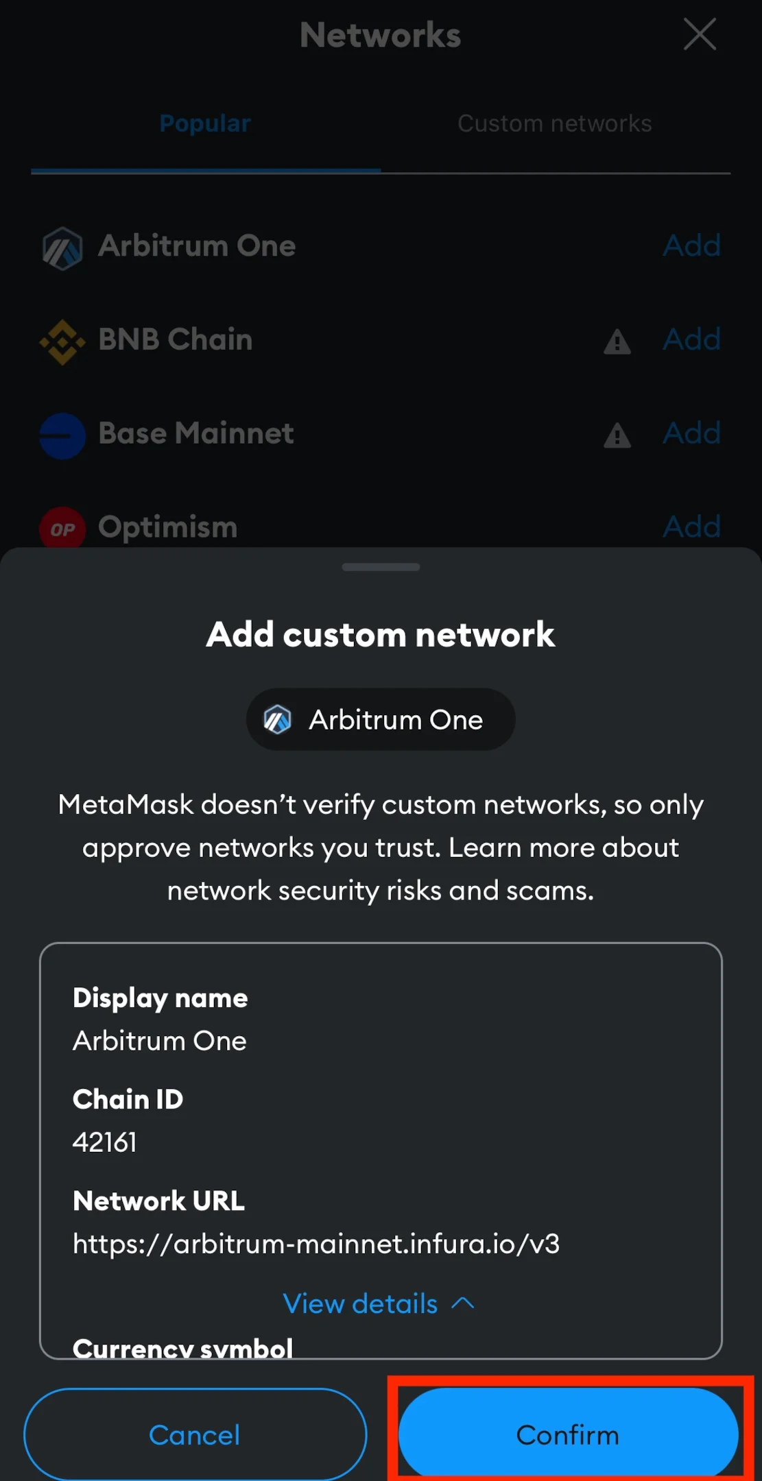 How to Add Arbitrum to MetaMask?